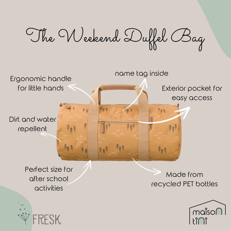 fresk weekend bag features