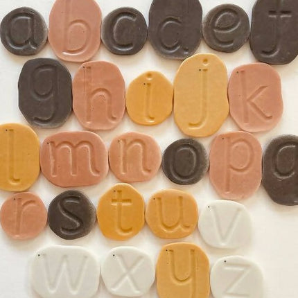 alphabet pebbles 