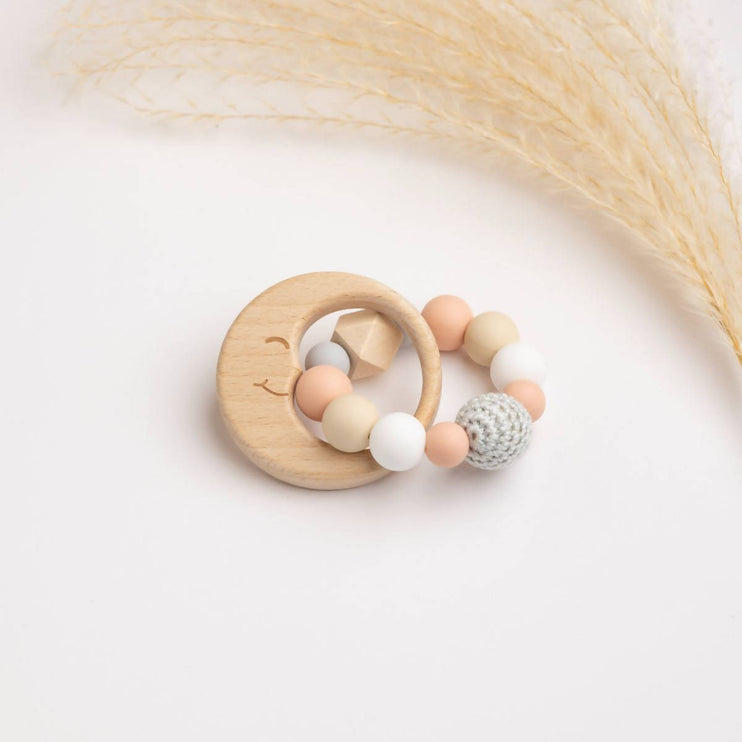 moon shaped teether