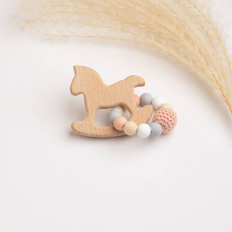 wooden teething ring